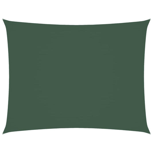 vidaXL Πανί Σκίασης Ορθογώνιο Σκούρο Πράσινο 3x4 μ. από Ύφασμα Oxford