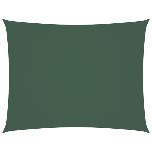 vidaXL Πανί Σκίασης Ορθογώνιο Σκούρο Πράσινο 3 x 4,5 μ. Ύφασμα Oxford