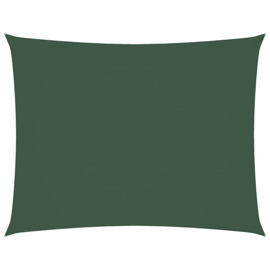 vidaXL Πανί Σκίασης Ορθογώνιο Σκ. Πράσινο 6 x 8 μ. από Ύφασμα Oxford