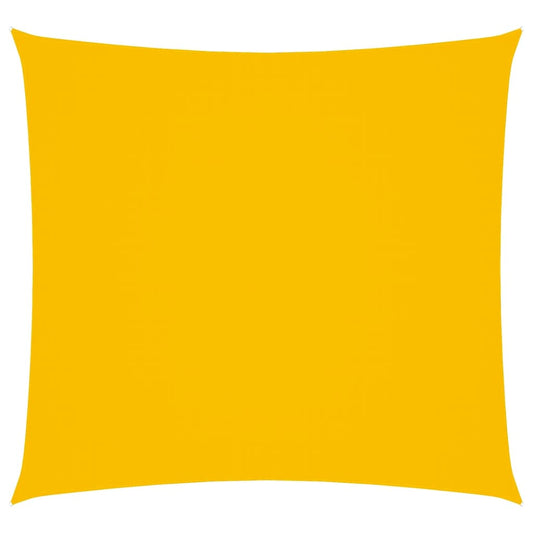 vidaXL Πανί Σκίασης Τετράγωνο Κίτρινο 3 x 3 μ. από Ύφασμα Oxford