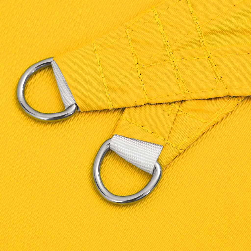 vidaXL Πανί Σκίασης Τετράγωνο Κίτρινο 6 x 6 μ. από Ύφασμα Oxford