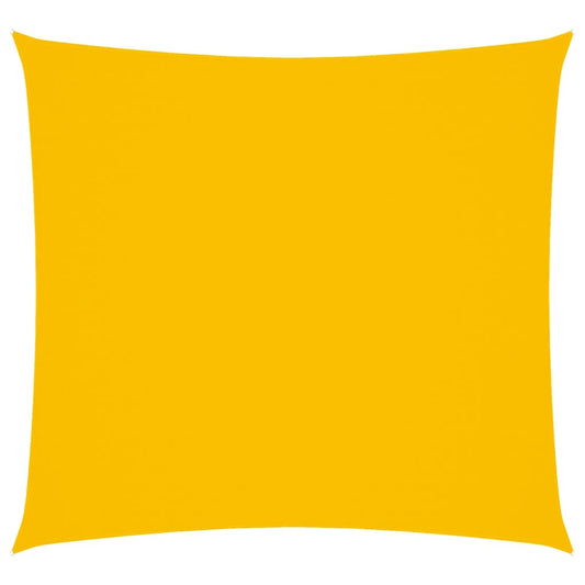 vidaXL Πανί Σκίασης Τετράγωνο Κίτρινο 7 x 7 μ. από Ύφασμα Oxford