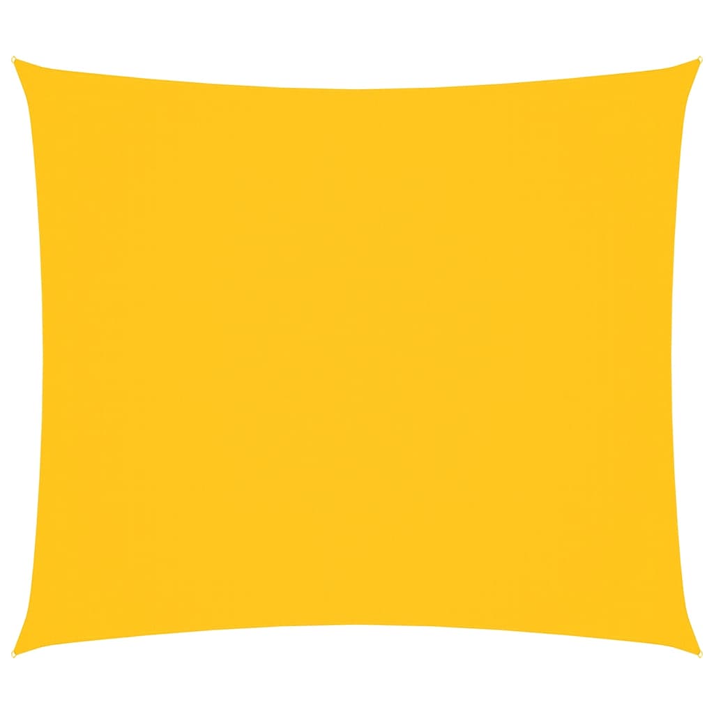 vidaXL Πανί Σκίασης Ορθογώνιο Κίτρινο 2 x 2,5 μ. από Ύφασμα Oxford