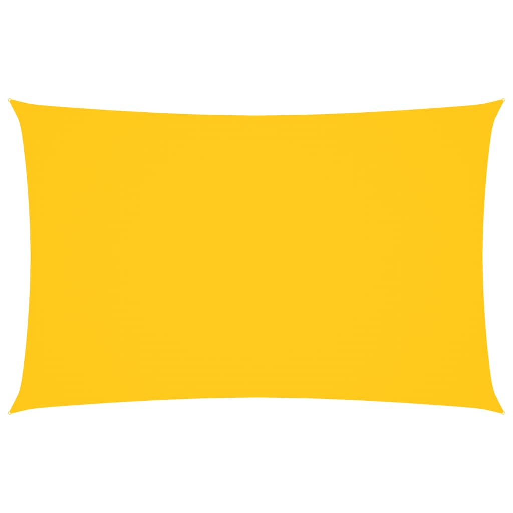 vidaXL Πανί Σκίασης Ορθογώνιο Κίτρινο 2 x 4,5 μ. από Ύφασμα Oxford