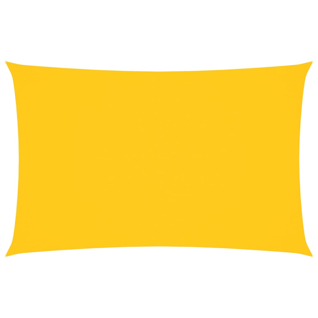 vidaXL Πανί Σκίασης Ορθογώνιο Κίτρινο 2 x 5 μ. από Ύφασμα Oxford