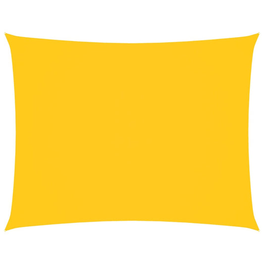 vidaXL Πανί Σκίασης Ορθογώνιο Κίτρινο 2,5 x 3,5 μ. από Ύφασμα Oxford