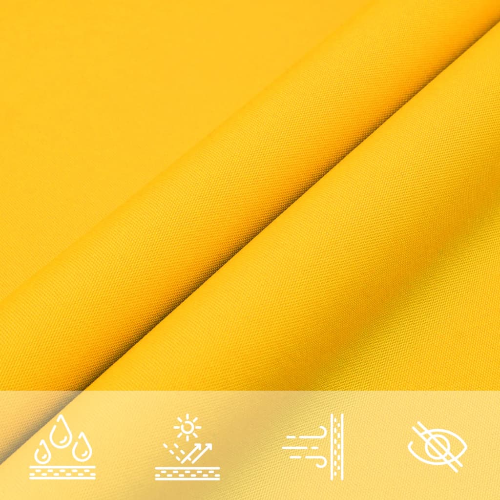 vidaXL Πανί Σκίασης Ορθογώνιο Κίτρινο 2,5 x 4,5 μ. από Ύφασμα Oxford