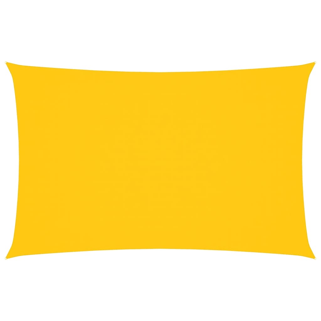 vidaXL Πανί Σκίασης Ορθογώνιο Κίτρινο 2,5 x 5 μ. από Ύφασμα Oxford