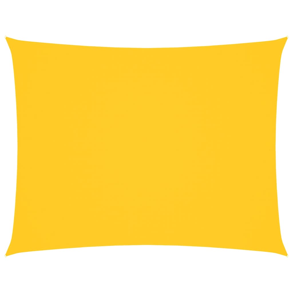 vidaXL Πανί Σκίασης Ορθογώνιο Κίτρινο 3 x 4,5 μ. από Ύφασμα Oxford