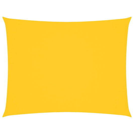 vidaXL Πανί Σκίασης Ορθογώνιο Κίτρινο 3 x 4,5 μ. από Ύφασμα Oxford