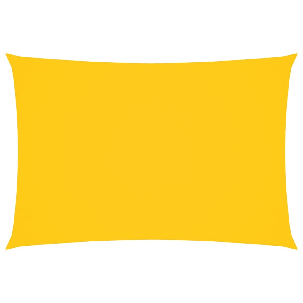 vidaXL Πανί Σκίασης Ορθογώνιο Κίτρινο 3 x 5 μ. από Ύφασμα Oxford
