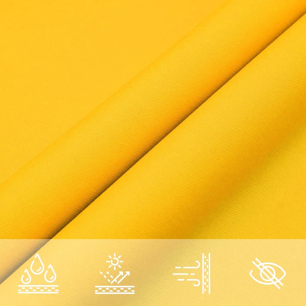 vidaXL Πανί Σκίασης Ορθογώνιο Κίτρινο 3,5 x 4,5 μ. από Ύφασμα Oxford