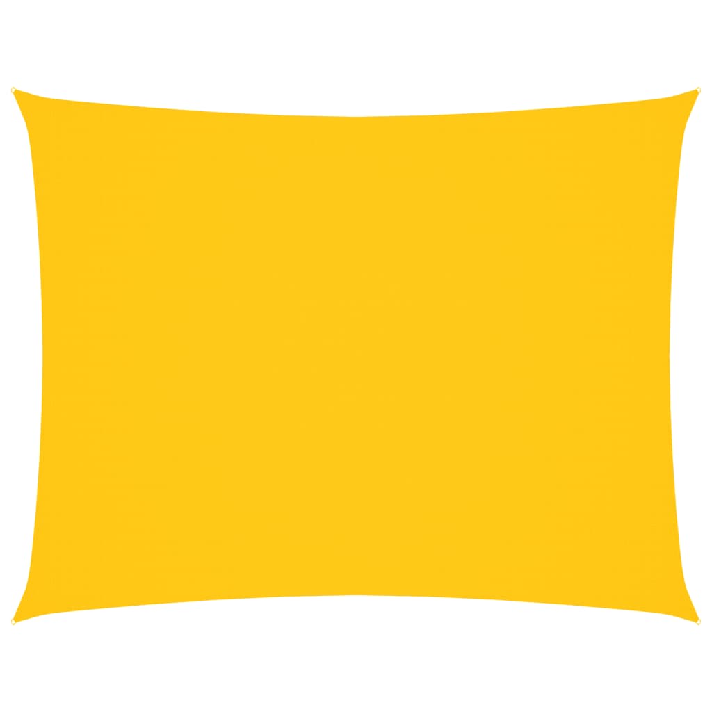 vidaXL Πανί Σκίασης Ορθογώνιο Κίτρινο 4 x 5 μ. από Ύφασμα Oxford