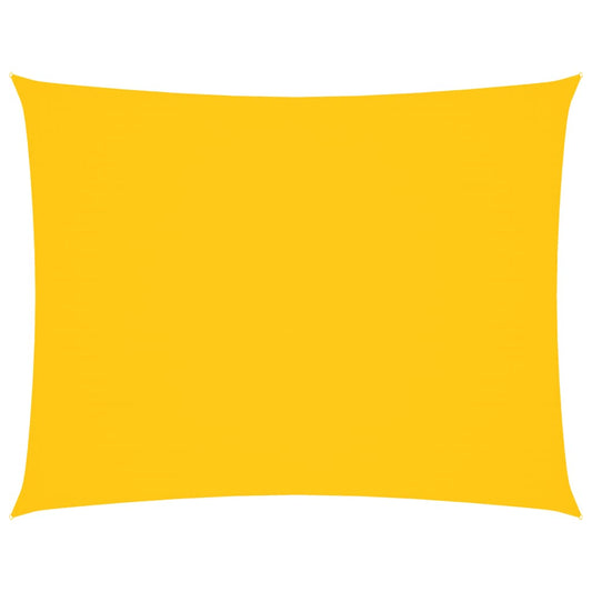 vidaXL Πανί Σκίασης Ορθογώνιο Κίτρινο 4 x 5 μ. από Ύφασμα Oxford