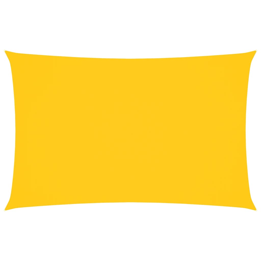 vidaXL Πανί Σκίασης Ορθογώνιο Κίτρινο 4 x 7 μ. από Ύφασμα Oxford