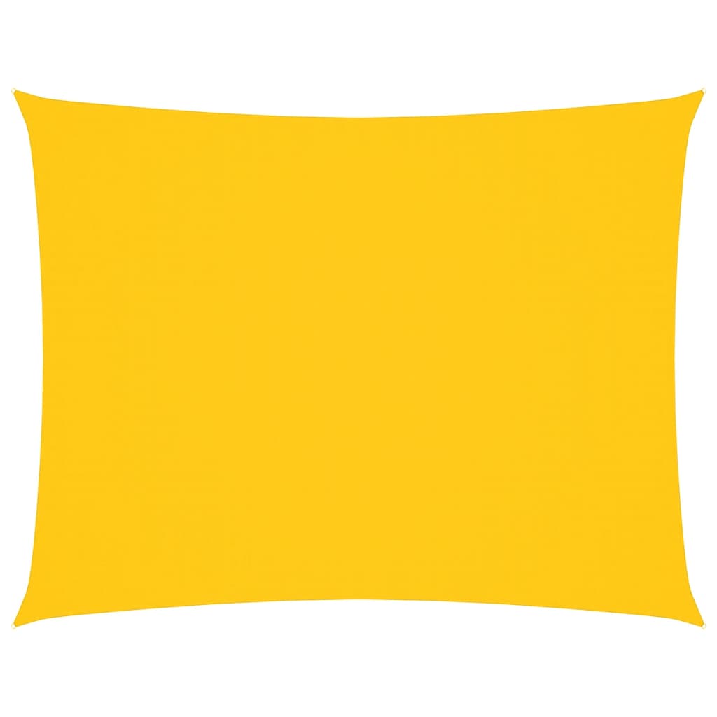 vidaXL Πανί Σκίασης Ορθογώνιο Κίτρινο 5 x 6 μ. από Ύφασμα Oxford