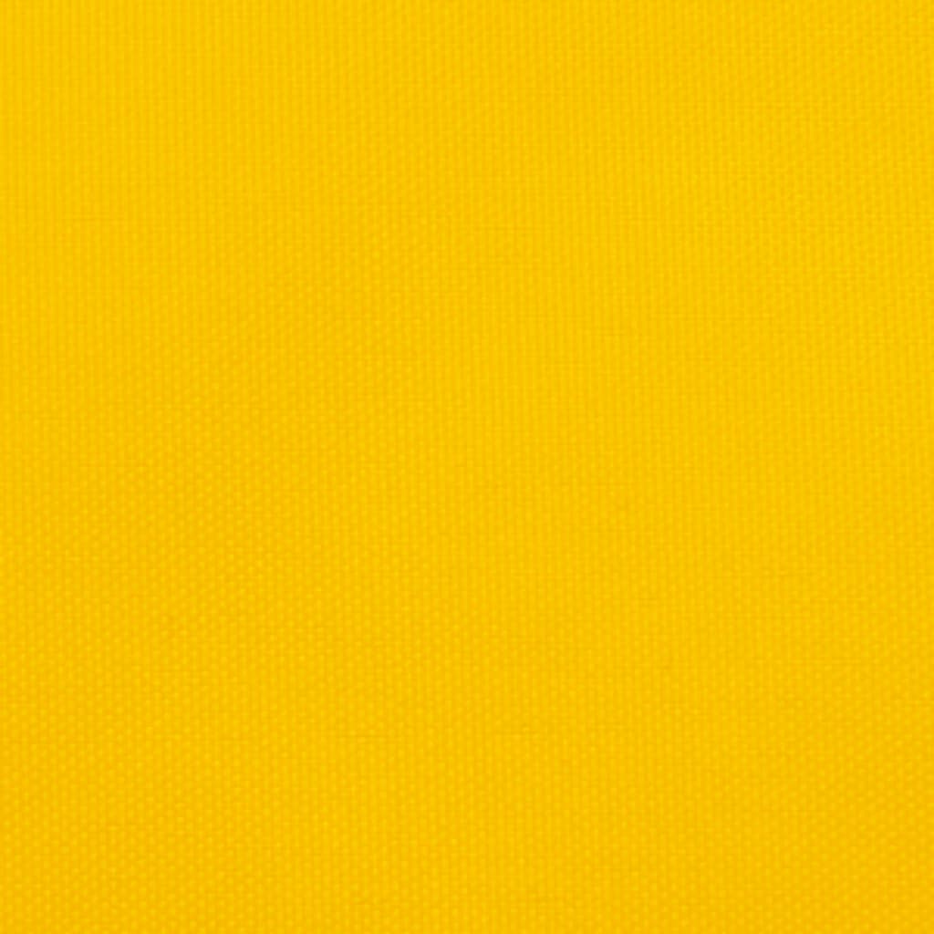 vidaXL Πανί Σκίασης Τρίγωνο Κίτρινο 5 x 5 x 5 μ. από Ύφασμα Oxford