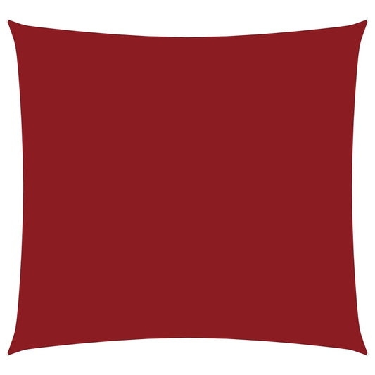vidaXL Πανί Σκίασης Τετράγωνο Κόκκινο 4,5 x 4,5 μ. από Ύφασμα Oxford