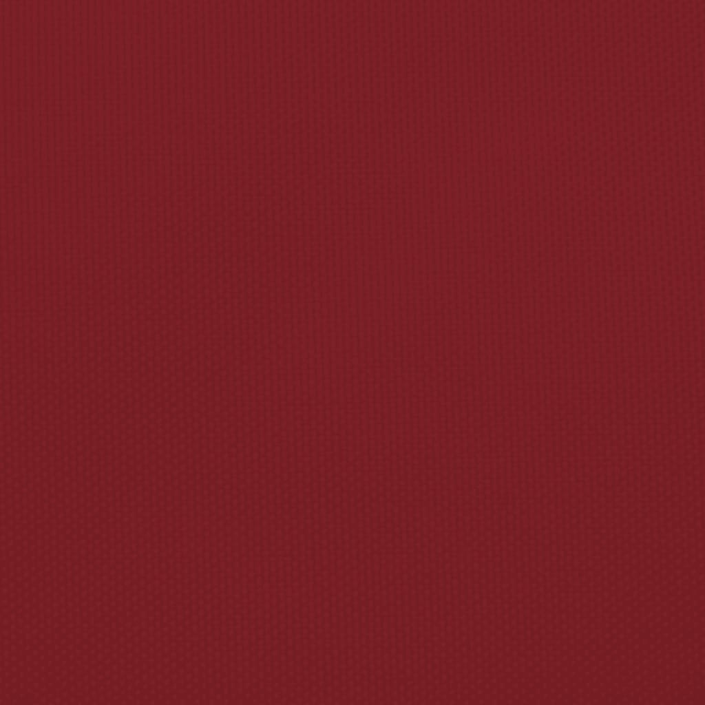 vidaXL Πανί Σκίασης Τετράγωνο Κόκκινο 4,5 x 4,5 μ. από Ύφασμα Oxford