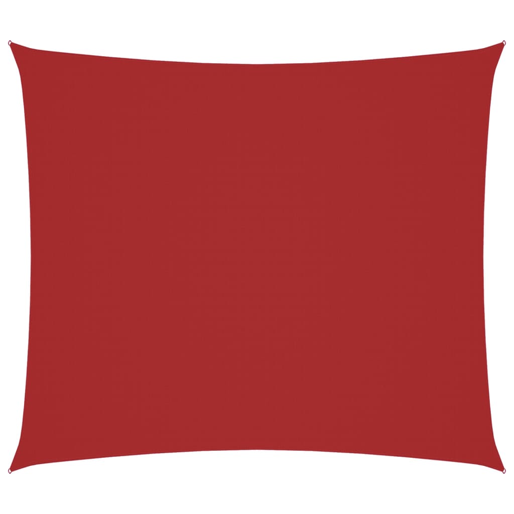 vidaXL Πανί Σκίασης Ορθογώνιο Κόκκινο 2 x 2,5 μ. από Ύφασμα Oxford