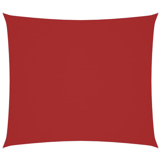 vidaXL Πανί Σκίασης Ορθογώνιο Κόκκινο 2 x 2,5 μ. από Ύφασμα Oxford