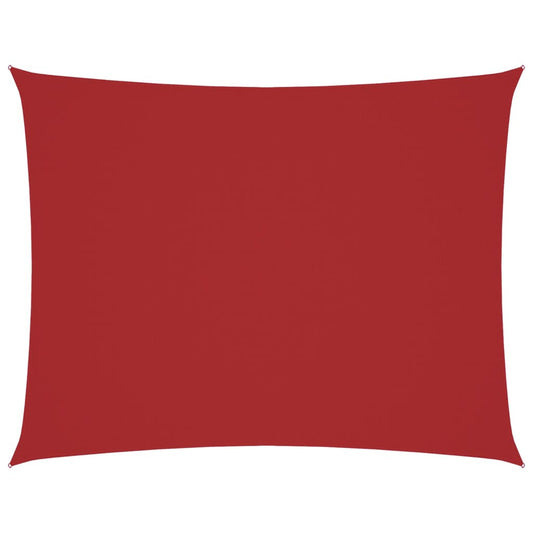 vidaXL Πανί Σκίασης Ορθογώνιο Κόκκινο 2 x 3 μ. από Ύφασμα Oxford