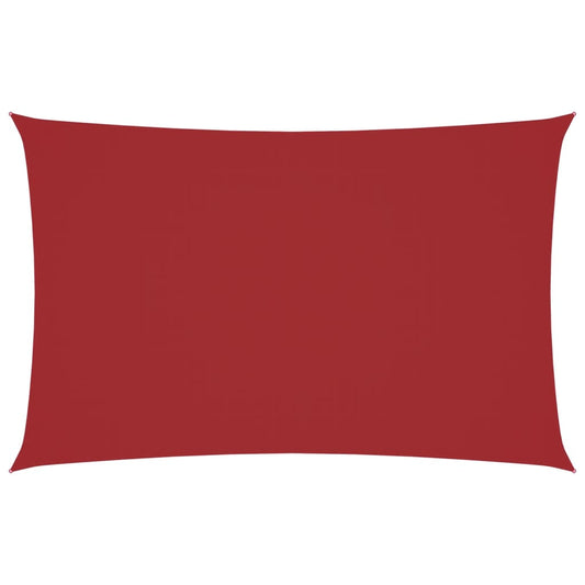 vidaXL Πανί Σκίασης Ορθογώνιο Κόκκινο 2 x 5 μ. από Ύφασμα Oxford
