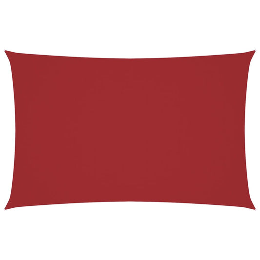 vidaXL Πανί Σκίασης Ορθογώνιο Κόκκινο 4 x 7 μ. από Ύφασμα Oxford