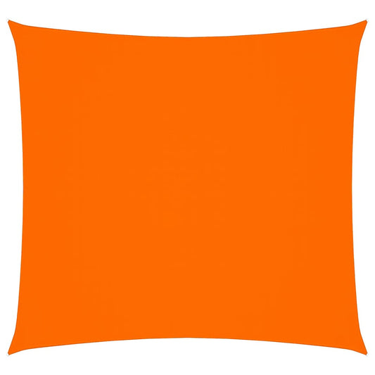 vidaXL Πανί Σκίασης Τετράγωνο Πορτοκαλί 5 x 5 μ. από Ύφασμα Oxford