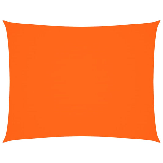 vidaXL Πανί Σκίασης Ορθογώνιο Πορτοκαλί 6 x 8 μ. από Ύφασμα Oxford