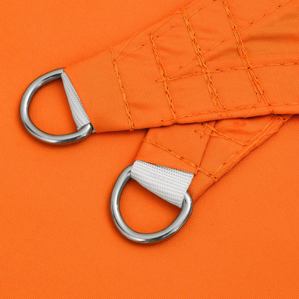 vidaXL Πανί Σκίασης Τρίγωνο Πορτοκαλί 5 x 6 x 6 μ. από Ύφασμα Oxford