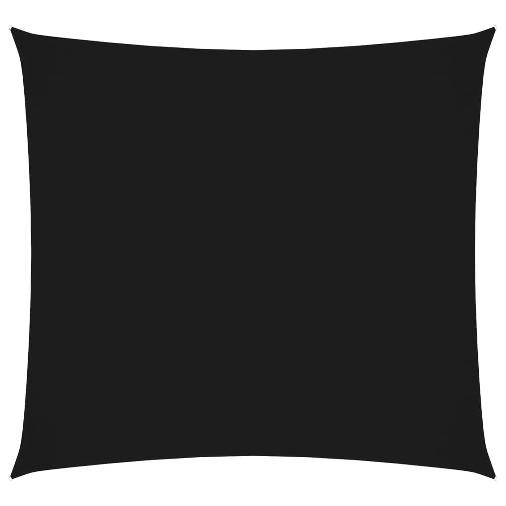 vidaXL Πανί Σκίασης Τετράγωνο Μαύρο 4,5 x 4,5 μ. από Ύφασμα Oxford