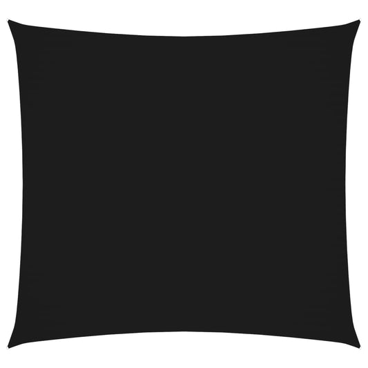 vidaXL Πανί Σκίασης Τετράγωνο Μαύρο 7 x 7 μ. από Ύφασμα Oxford