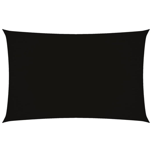 vidaXL Πανί Σκίασης Ορθογώνιο Μαύρο 2 x 4,5 μ. από Ύφασμα Oxford