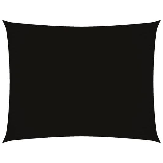 vidaXL Πανί Σκίασης Ορθογώνιο Μαύρο 2,5 x 3,5 μ. από Ύφασμα Oxford