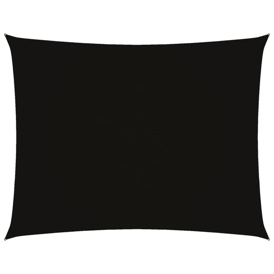 vidaXL Πανί Σκίασης Ορθογώνιο Μαύρο 3 x 4,5 μ. από Ύφασμα Oxford
