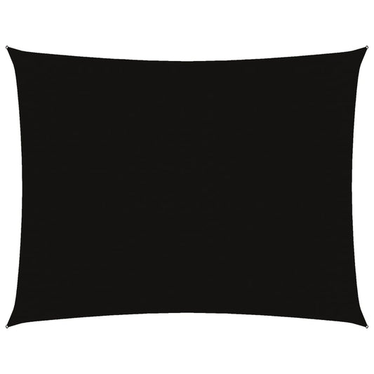 vidaXL Πανί Σκίασης Ορθογώνιο Μαύρο 3 x 6 μ. από Ύφασμα Oxford