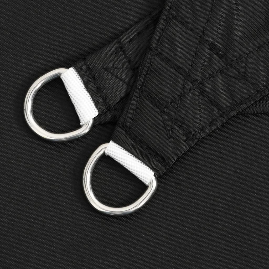 vidaXL Πανί Σκίασης Ορθογώνιο Μαύρο 5 x 8 μ. από Ύφασμα Oxford