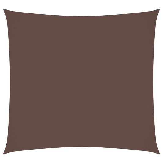 vidaXL Πανί Σκίασης Τετράγωνο Καφέ 2 x 2 μ. από Ύφασμα Oxford