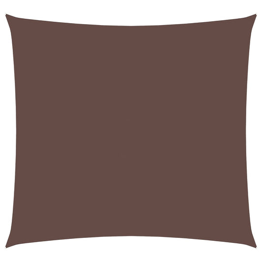 vidaXL Πανί Σκίασης Τετράγωνο Καφέ 4,5 x 4,5 μ. από Ύφασμα Oxford