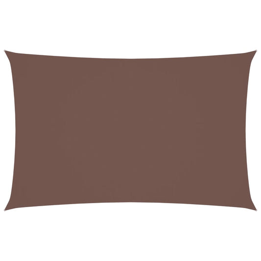 vidaXL Πανί Σκίασης Ορθογώνιο Καφέ 2 x 4,5 μ. από Ύφασμα Oxford
