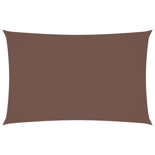 vidaXL Πανί Σκίασης Ορθογώνιο Καφέ 2 x 5 μ. από Ύφασμα Oxford