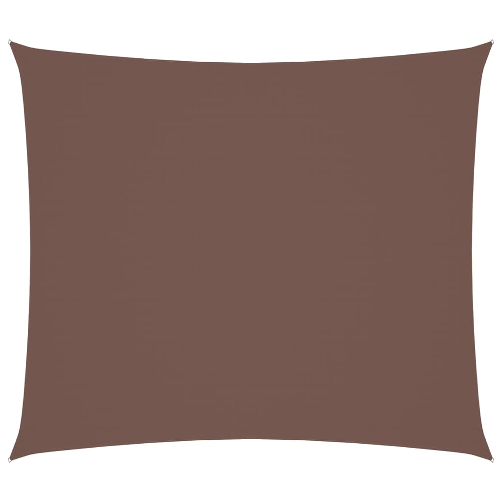 vidaXL Πανί Σκίασης Ορθογώνιο Καφέ 2,5 x 3 μ. από Ύφασμα Oxford