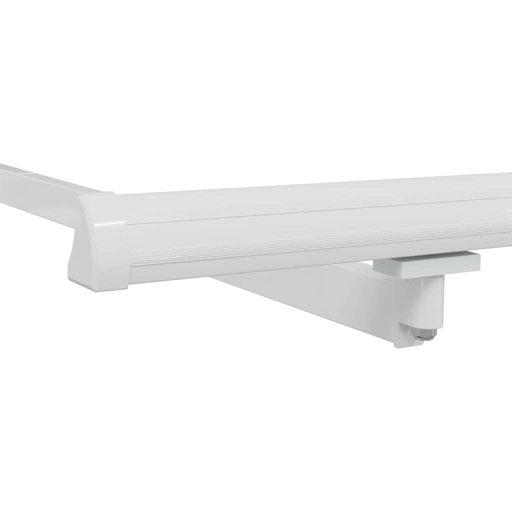 vidaXL Σκελετός Τέντας Λευκό 450 x 350 εκ Αλουμίνιο
