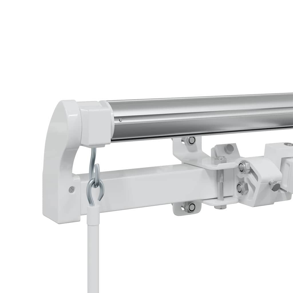 vidaXL Σκελετός Τέντας Λευκό 450 x 350 εκ Αλουμίνιο