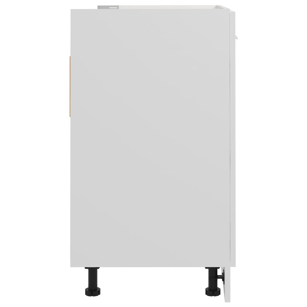 vidaXL Ντουλάπι Νεροχύτη Lyon Λευκό 80x46x81,5 εκ. Επεξ. Ξύλο