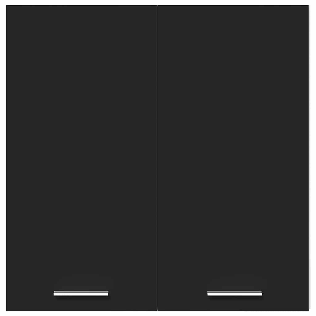 vidaXL Ντουλάπι Κρεμαστό Lyon Μαύρο 60 x 31 x 60 εκ. από Επεξ. Ξύλο