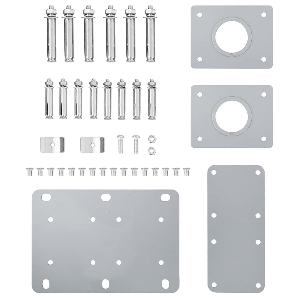 vidaXL Σκίαστρο Πλαϊνό Συρόμενο Βεράντας Μπλε 170 x 1200 εκ.