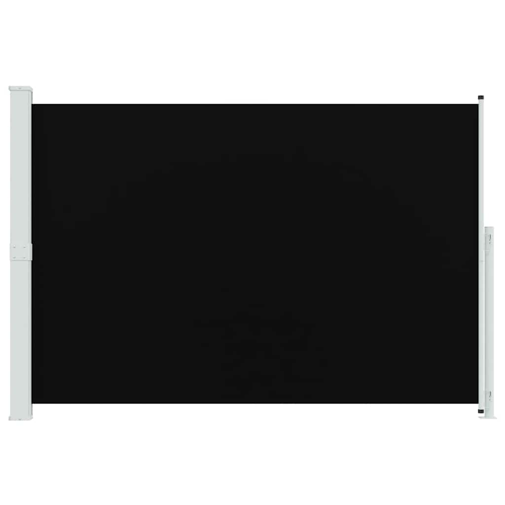 vidaXL Σκίαστρο Πλαϊνό Συρόμενο Βεράντας Μαύρο 200 x 300 εκ.