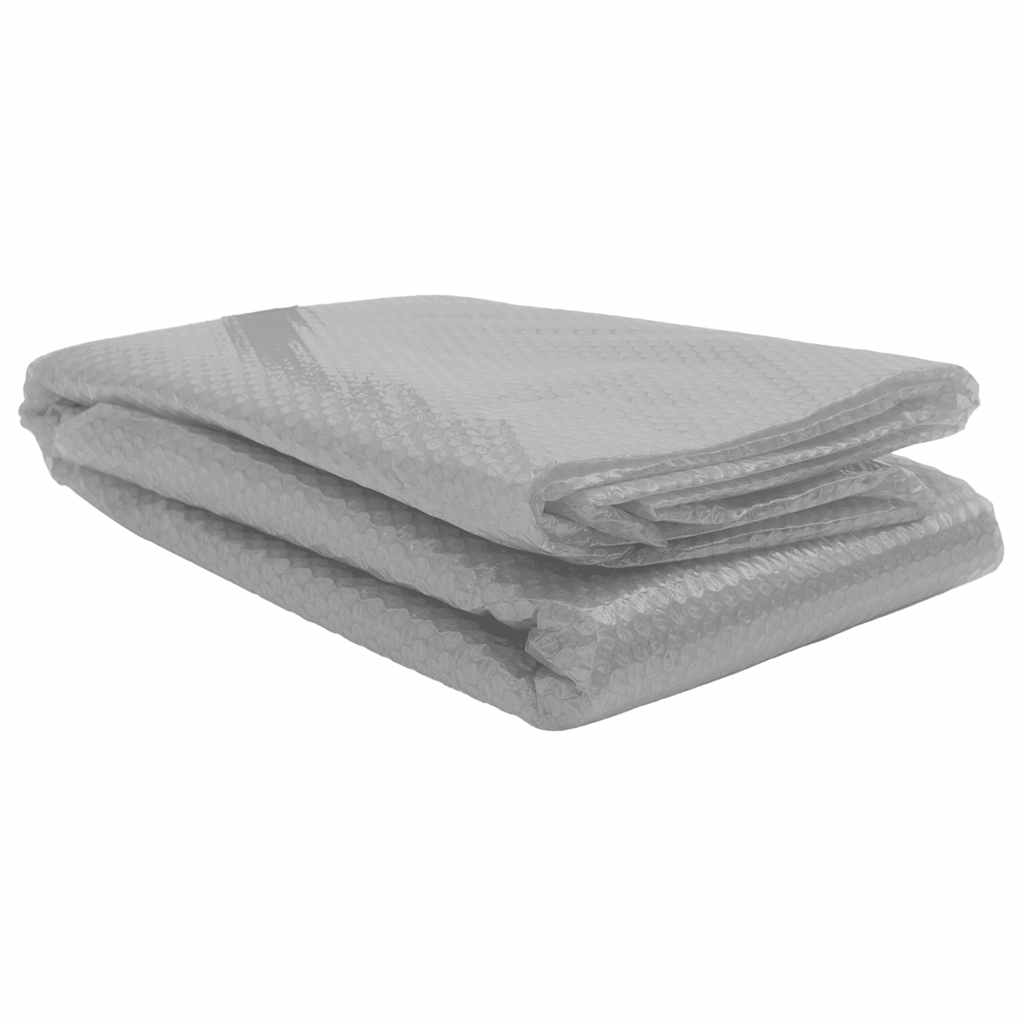 vidaXL Κάλυμμα Πισίνας Ηλιακό Γκρι 450x220 εκ. από Πολυαιθυλένιο